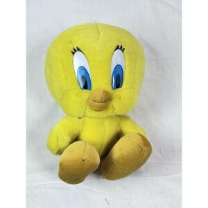 Vtg Tweety Bird Plush 1996 Ace Play By Play 8"